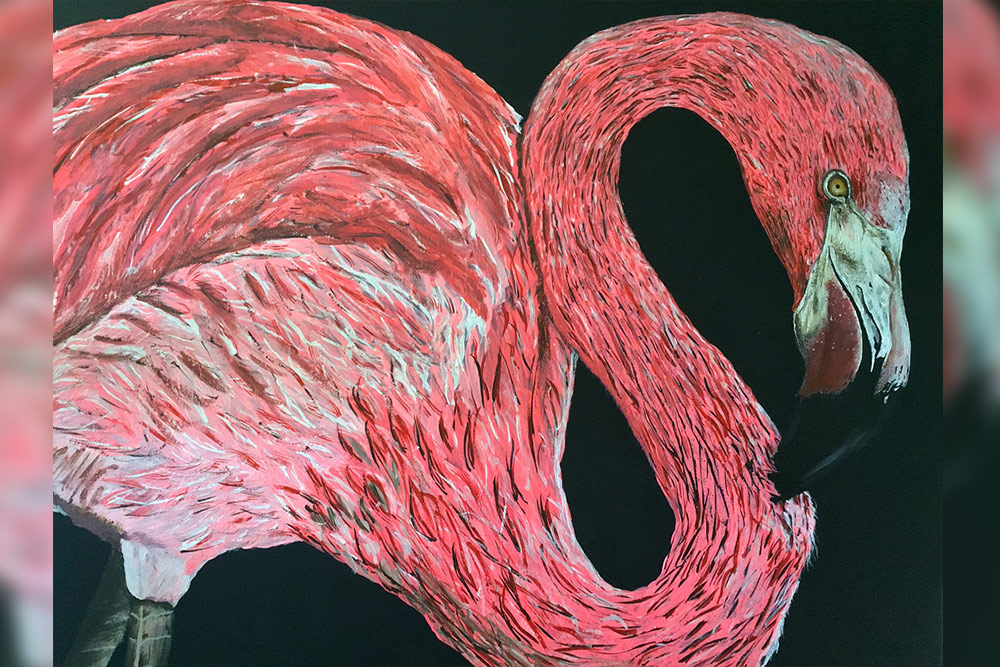 Pink Is the New Black, artwork by Jared Trask